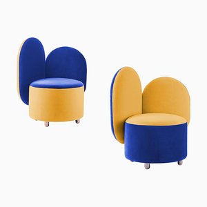 Set of Half Half Chairs by Thomas Dariel