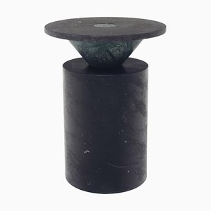 Table Basse Totem Noire par Karen Chekerdjian