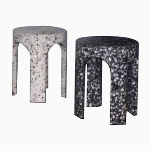 Side Tables by Loggia Terrazzo, Set of 2