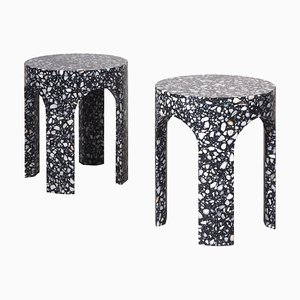Side Tables by Loggia Terrazzo, Set of 2