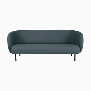 Caper 3 Seater Sofa in Petrol by Warm Nordic