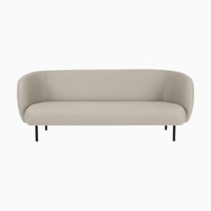 Caper Three-Seater in Pearl Grey by Warm Nordic