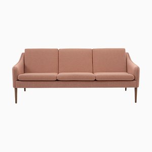 Mr Olsen Three Seater in Oak and Fresh Peach by Warm Nordic