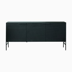 Schwarzes Grid Sideboard von Kristina Dam Studio