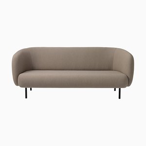 Caper Three-Seater in Mosaic Taupe by Warm Nordic