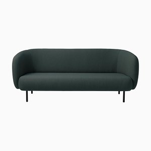 Caper 3 Seater Mosaic Petrol Shade Sofa by Warm Nordic