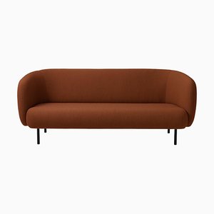 Caper 3 Seater Mosaic Spicy Brown Sofa by Warm Nordic