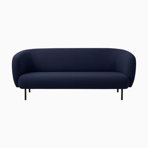 Caper 3-Sitzer Stahlblaues Sofa von Warm Nordic