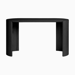 Large Airisto Work Desk in Stained Black by Made by Choice