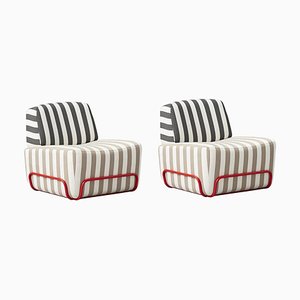 Fauteuils Pigro par Pepe Albargues, Set de 2