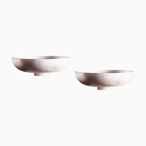 Onyx Twosidestory Bowls by Lisette Rützou, Set of 2