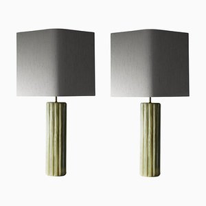 XL Onyx Proud Table Lamps by Lisette Rützou, Set of 2