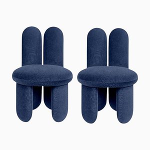 Set of Gentle 673 Glazy Chairs by Royal Stranger