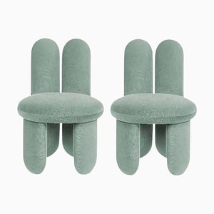 Chaises Glazy Gentle 933 par Royal Stranger, Set de 2