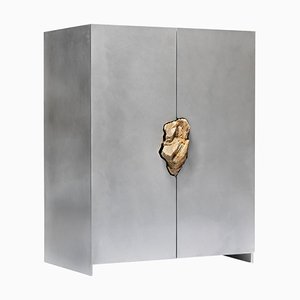 Meuble avec Chêne Pétrifié par Pierre De Valck