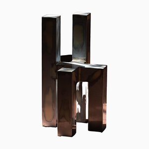 Chapa y Pintura Raw Steel Seat by Mut Design