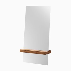 Espejo guillotina rectangular de nogal de Jeffrey Huyghe