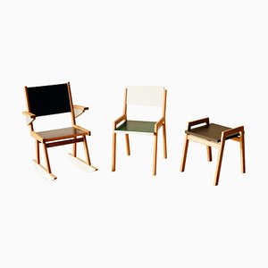Formica Chairs by Owl, Set of 3