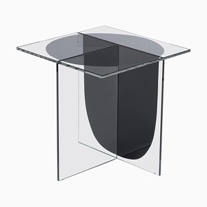 Glass Bipolar Coffee Table by OS and OOS