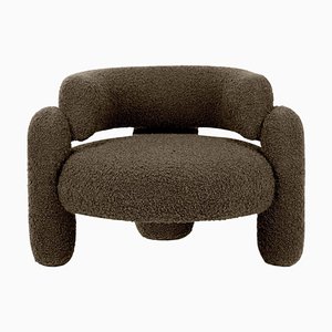 Embrace Cormo Chocolate Armchair by Royal Stranger