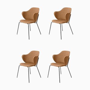 Brown Remix Chairs by Lassen, Set of 4
