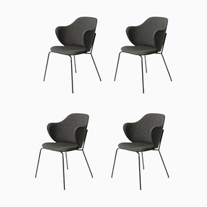 Grey Remix Chairs by Lassen, Set of 4