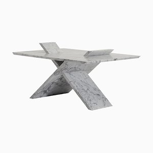 X-Marble Table by Mentemano