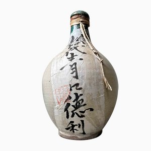 Bottiglia da sake in ceramica smaltata, anni '20