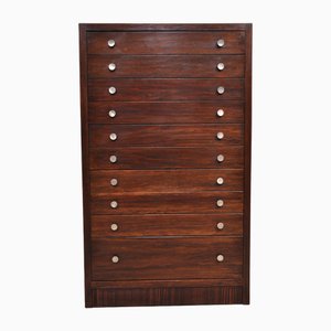 Vintage Chest of Drawers in Walnut, 1950s