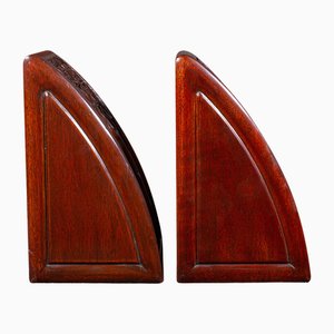 Art Nouveau English Weighted Bookends, 1910s, Set of 2