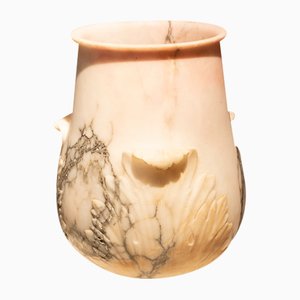 Alabaster Vase, 20. Jh., 1940er