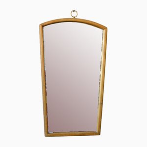 Specchio vintage in ottone, anni '60