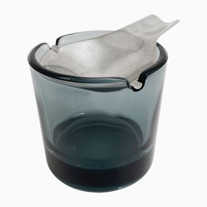 Ashtray in Metal and Glass by Wilhelm Wagenfeld for WMF, Germany