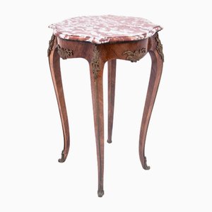 Side Table with Marble Top, France, 1910s