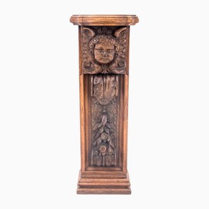 Carved Wall Column, France, 1880s