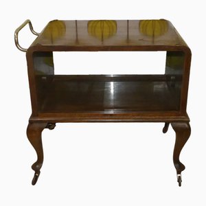 Mueble bar Chippendale vintage de vidrio