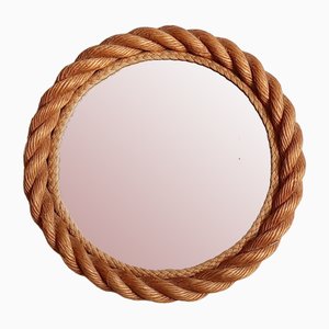 French Rope Frame Mirror, 1960s