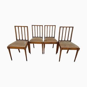 Antique Louis XVI Style Chairs, Set of 4