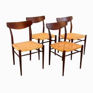Vintage Dining Chairs from Lübke, Set of 4