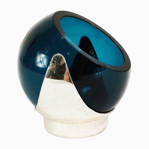 Cenicero era espacial de cristal de Quist, Alemania, años 70