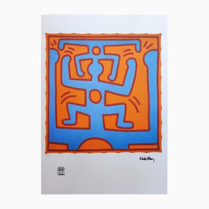 Keith Haring, Composición, Litografía, años 90