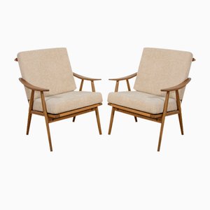 Set of Mid-Century Armchairs from Ton, 1960s