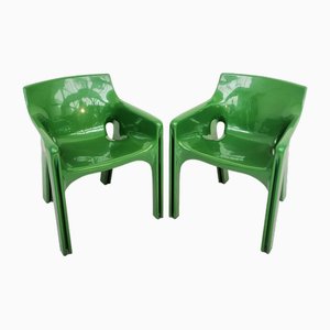 Gaudi Armchairs by Vico Magistretti for Artemide, 1970s, Set of 2