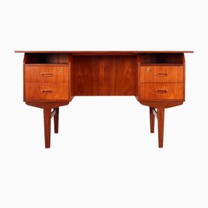 Scrivania in teak, Danimarca, anni '70