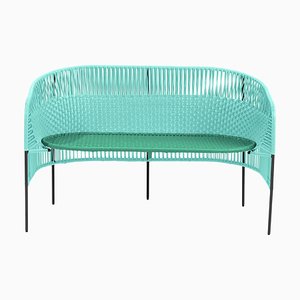 Mint Caribe 2 Seater Bench by Sebastian Herkner