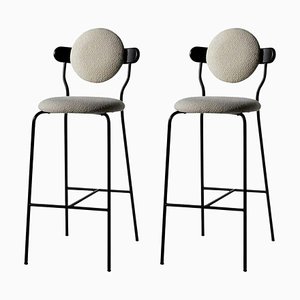 Planet Bar Chairs by Jean-Baptiste Souletie, Set of 2