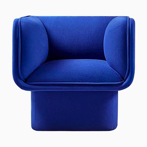 Blauer Block Sessel von Pepe Albargues