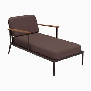 Nature Chocolate Divan Chaise Lounge by Mowee