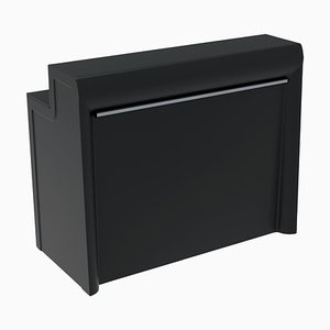Straight Black Lacquered Classe Bar by Mowee
