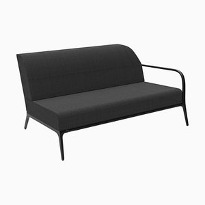 Xaloc Left 160 Black Modular Sofa by Mowee